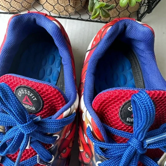 Reebok Blue and‎ Red Sneakers
